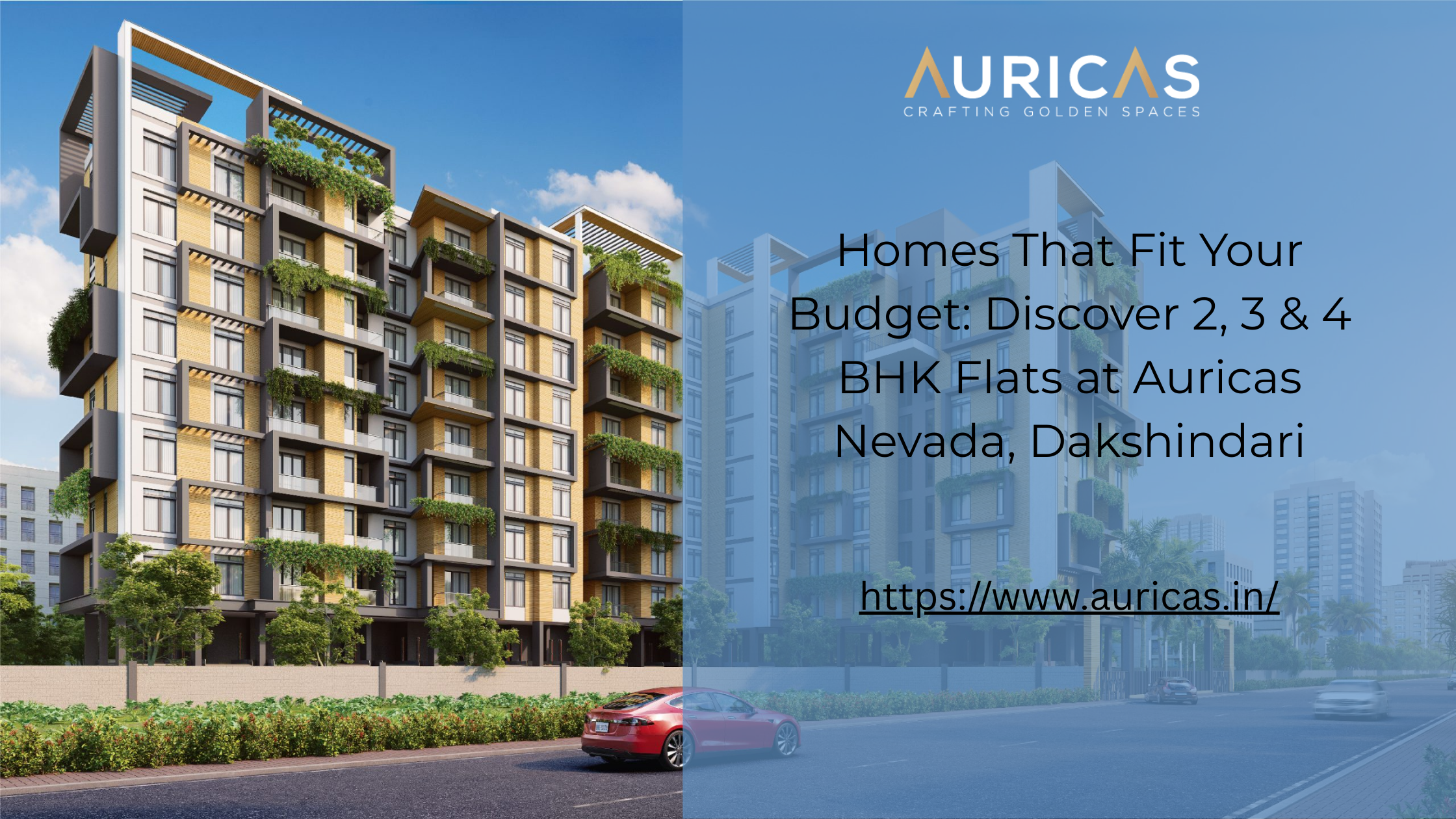 Your Home, Your Budget: Explore 2, 3 & 4 BHK Flats in Dakshindari at Auricas Nevada